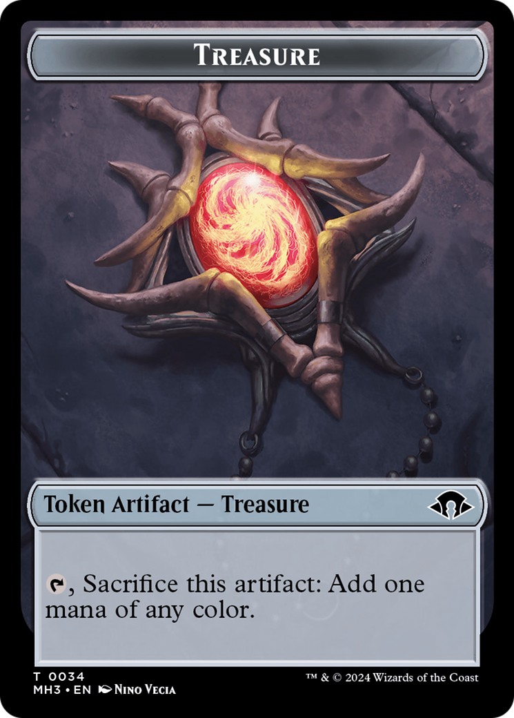 Treasure Token [Modern Horizons 3 Tokens] | Enigma On Main