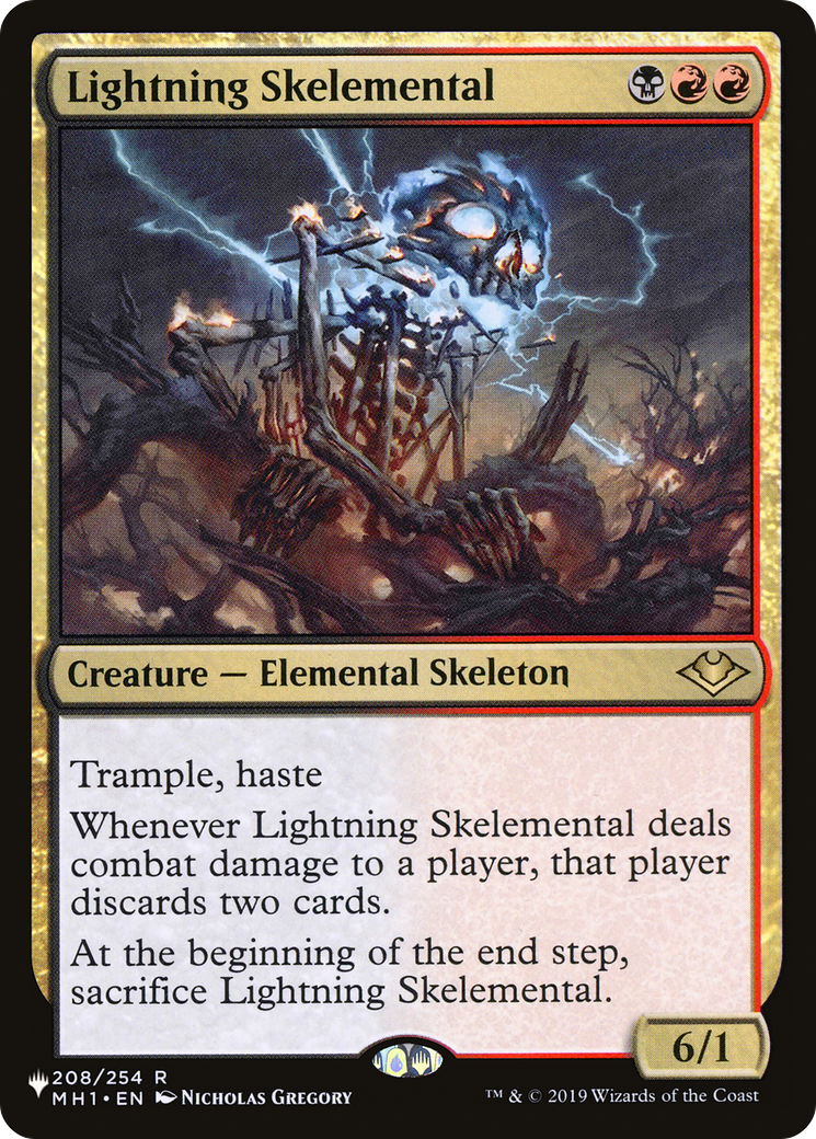 Lightning Skelemental [The List] | Enigma On Main