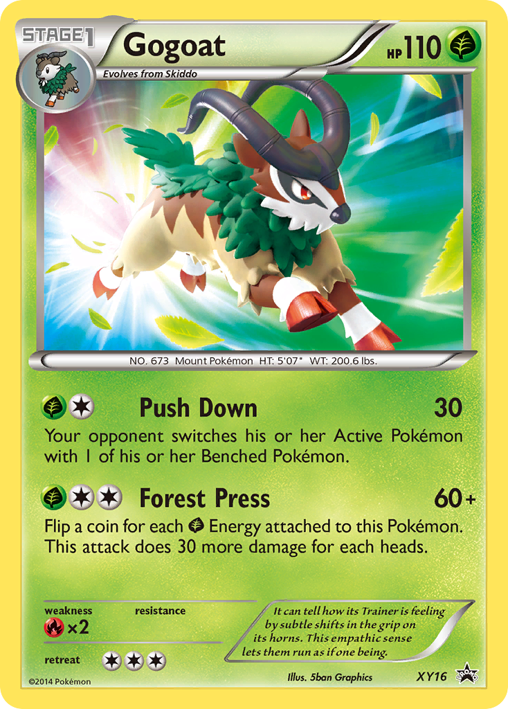 Gogoat (XY16) [XY: Black Star Promos] | Enigma On Main