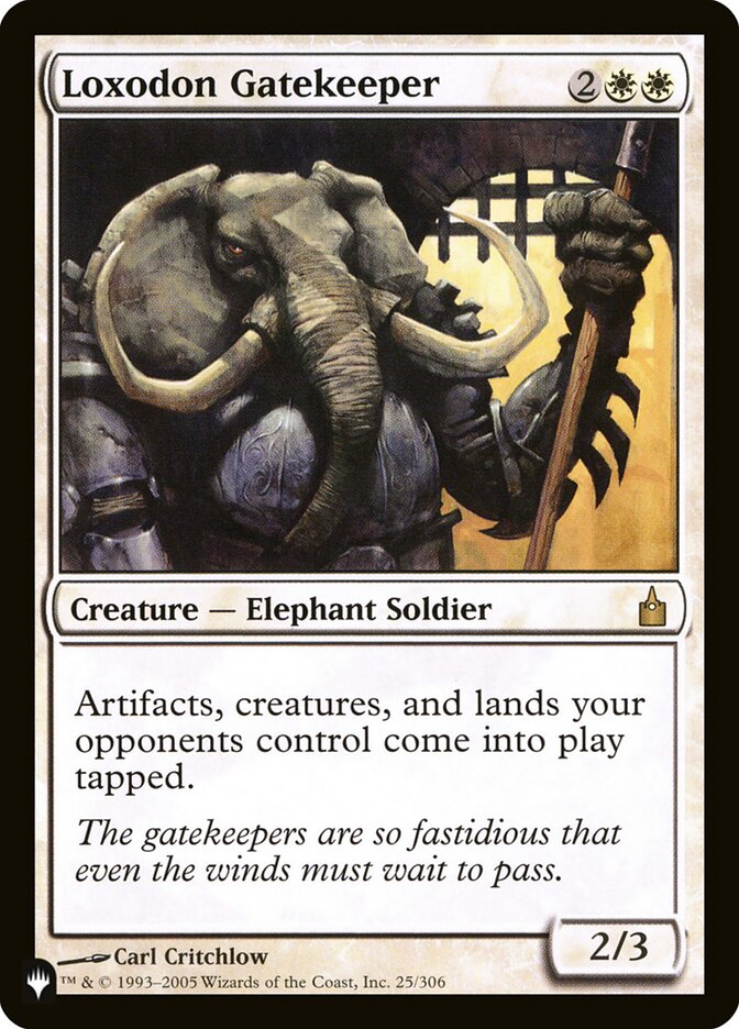 Loxodon Gatekeeper [The List] | Enigma On Main