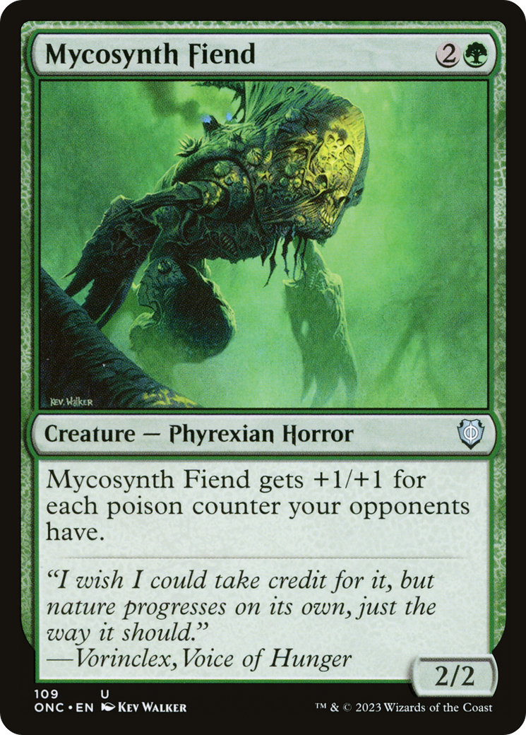 Mycosynth Fiend [Phyrexia: All Will Be One Commander] | Enigma On Main