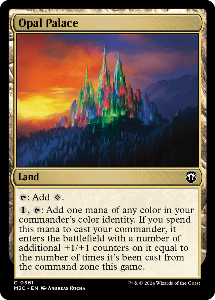 Opal Palace (Ripple Foil) [Modern Horizons 3 Commander] | Enigma On Main