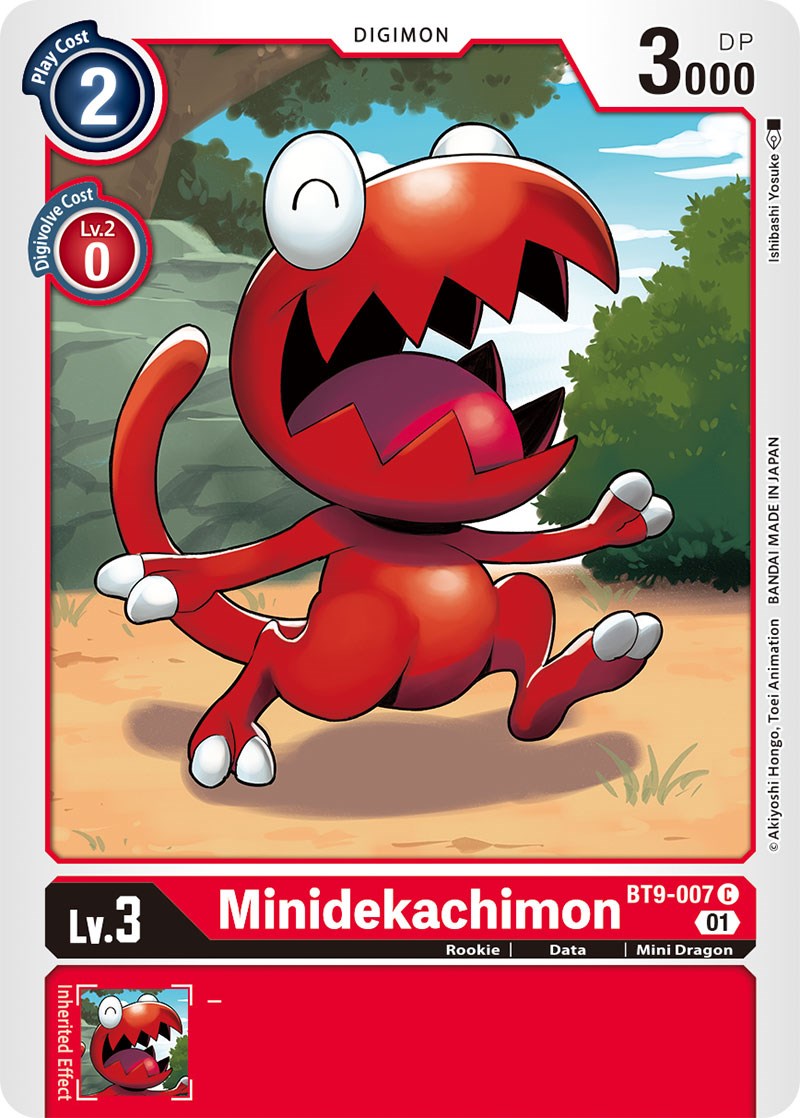 Minidekachimon [BT9-007] [X Record] | Enigma On Main