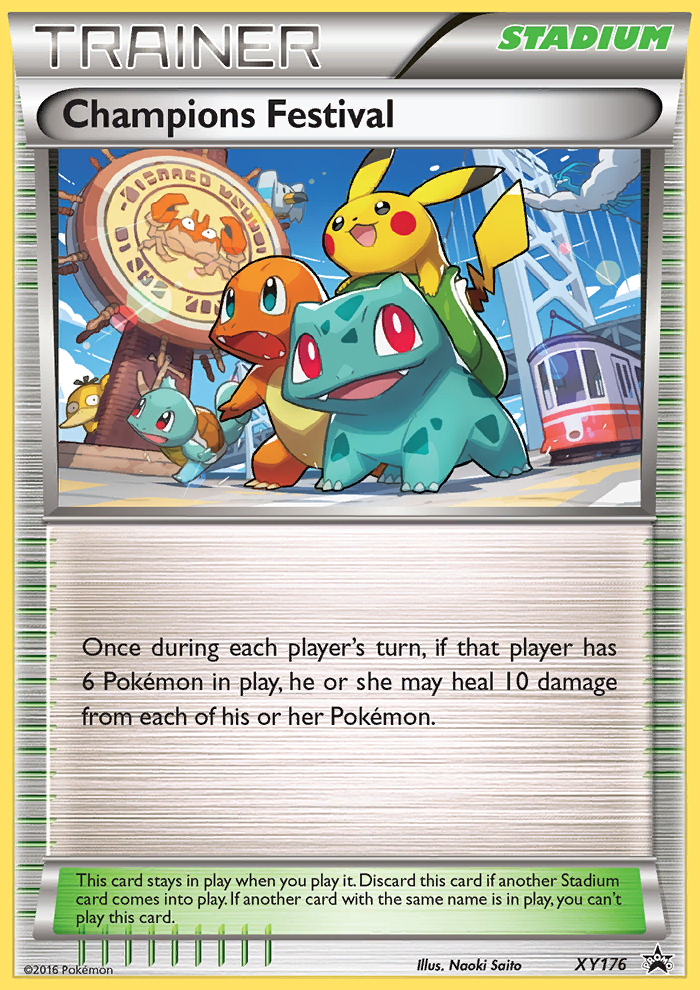 Champions Festival (XY176) [XY: Black Star Promos] | Enigma On Main