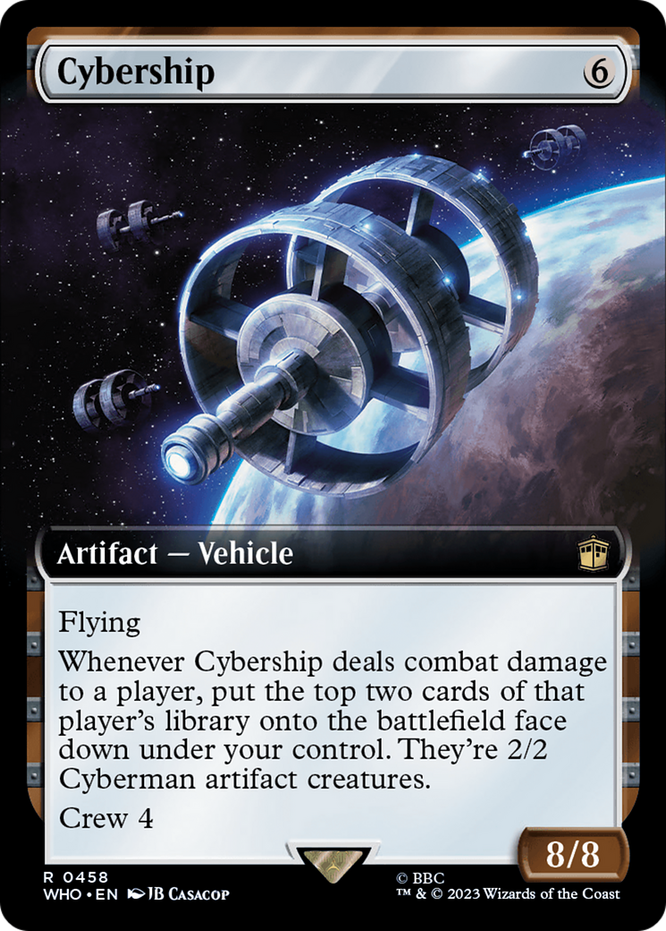 Cybership (Extended Art) [Doctor Who] | Enigma On Main