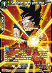 Son Gohan, Might Unleashed (P-349) [Tournament Promotion Cards] | Enigma On Main