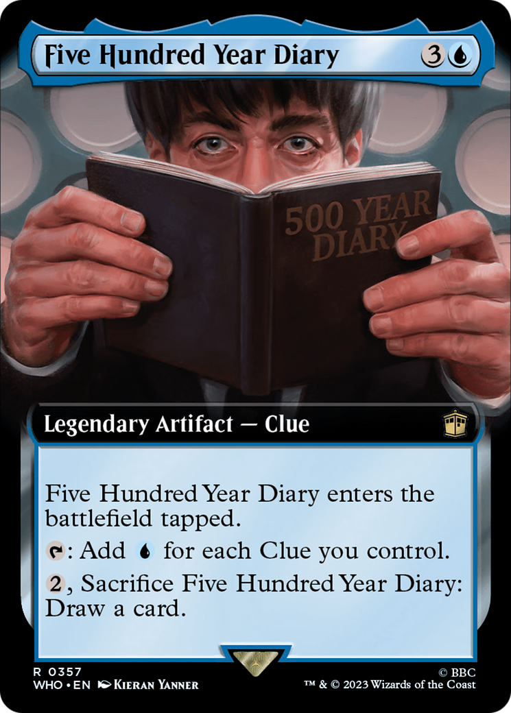 Five Hundred Year Diary (Extended Art) [Doctor Who] | Enigma On Main