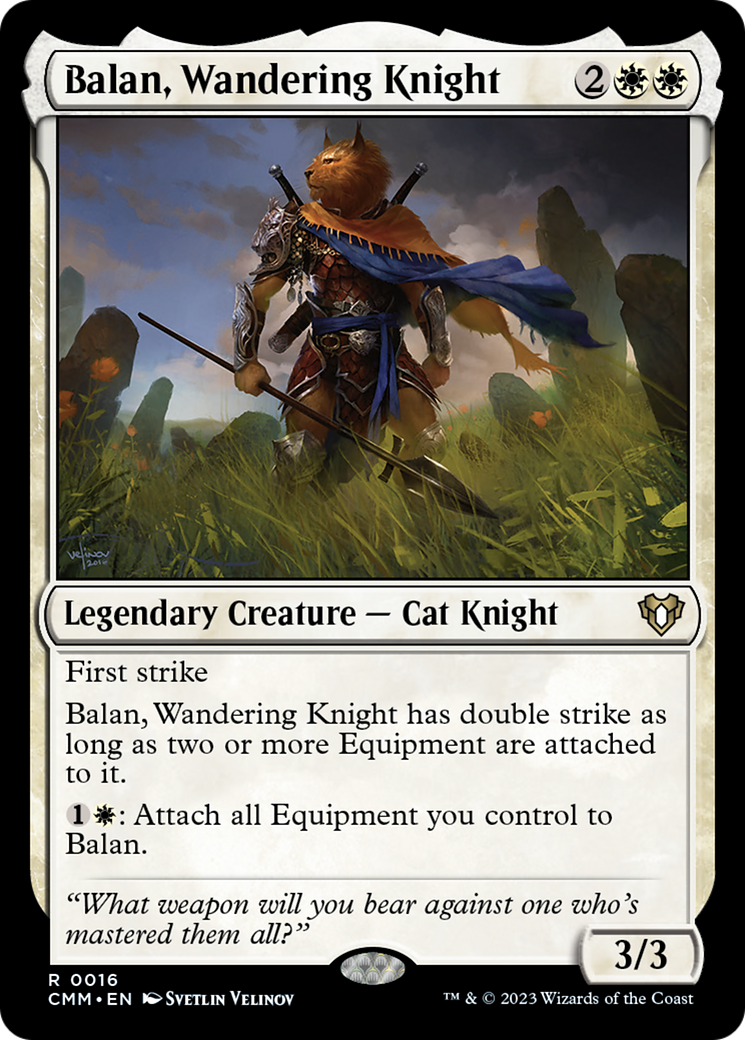 Balan, Wandering Knight [Commander Masters] | Enigma On Main
