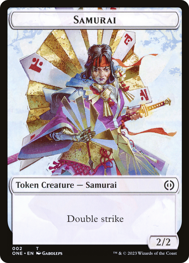 Samurai Token [Phyrexia: All Will Be One Tokens] | Enigma On Main