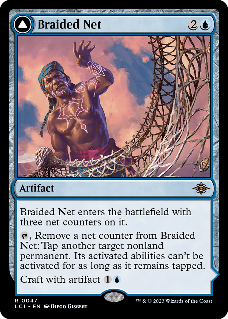 Braided Net // Braided Quipu [The Lost Caverns of Ixalan] | Enigma On Main