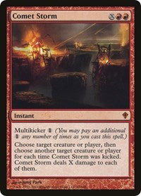 Comet Storm (Oversized) [Oversize Cards] | Enigma On Main