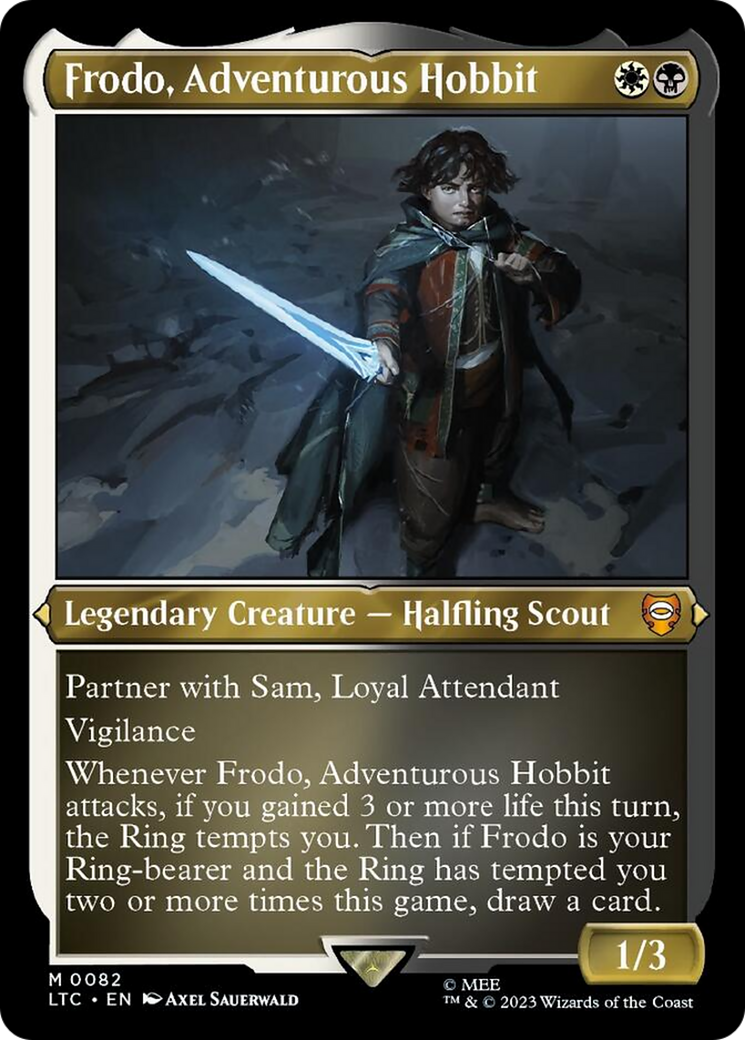 Frodo, Adventurous Hobbit (Display Commander) [The Lord of the Rings: Tales of Middle-Earth Commander] | Enigma On Main