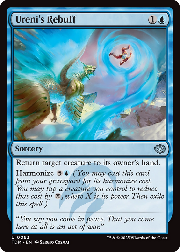 Ureni's Rebuff [Tarkir: Dragonstorm] | Enigma On Main