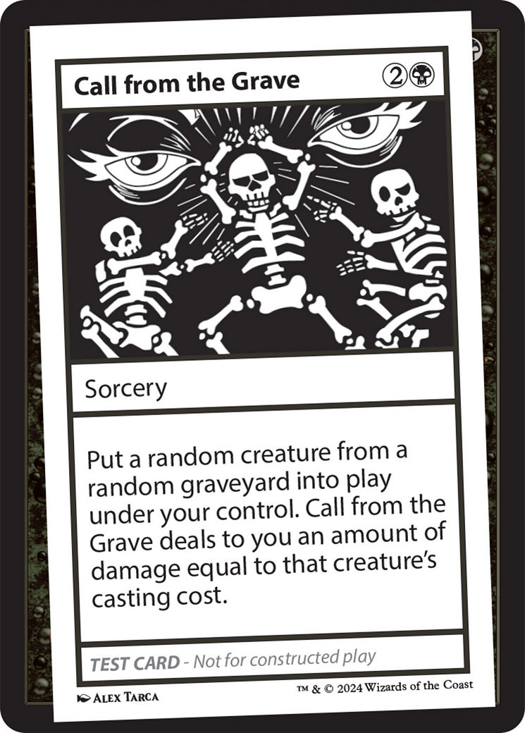 Call from the Grave [Mystery Booster 2 Playtest Cards] | Enigma On Main