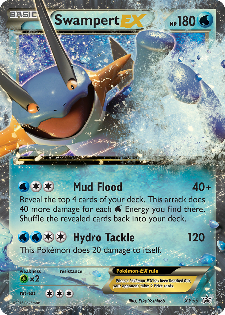 Swampert EX (XY55) [XY: Black Star Promos] | Enigma On Main