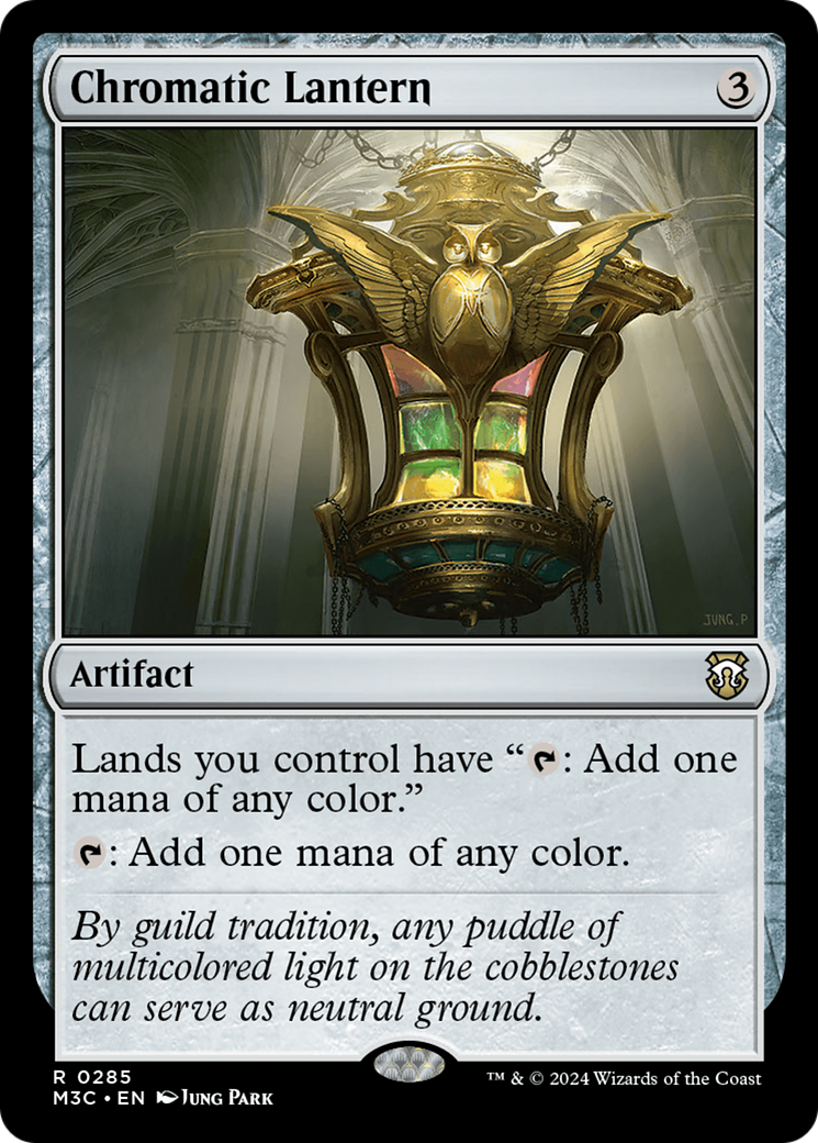 Chromatic Lantern (Ripple Foil) [Modern Horizons 3 Commander] | Enigma On Main