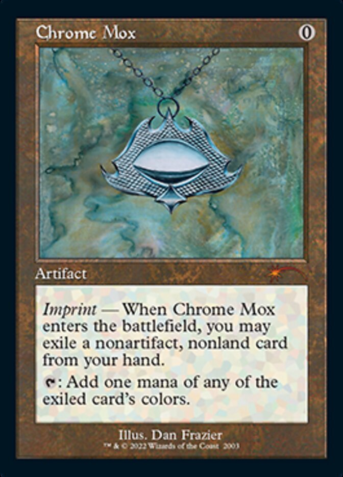 Chrome Mox (Retro) [Secret Lair Countdown Kit] | Enigma On Main