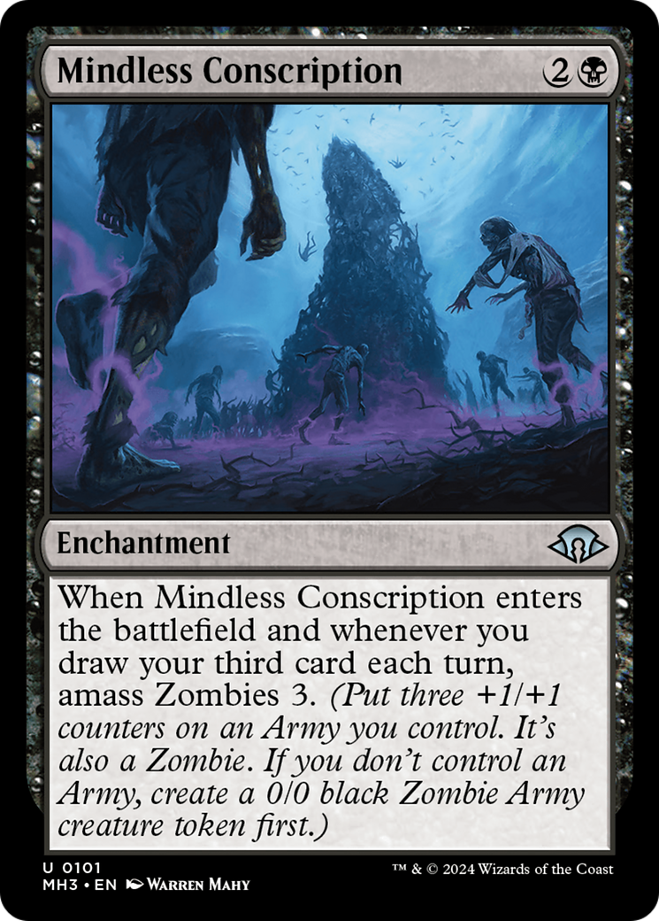 Mindless Conscription [Modern Horizons 3] | Enigma On Main