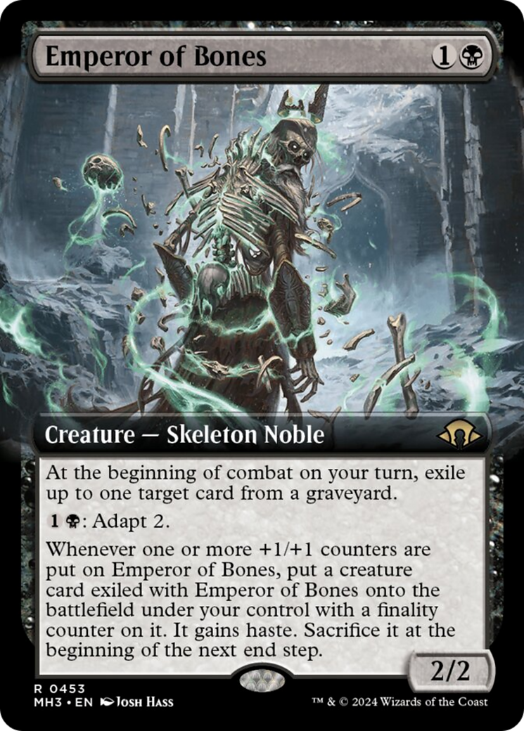 Emperor of Bones (Extended Art) [Modern Horizons 3] | Enigma On Main