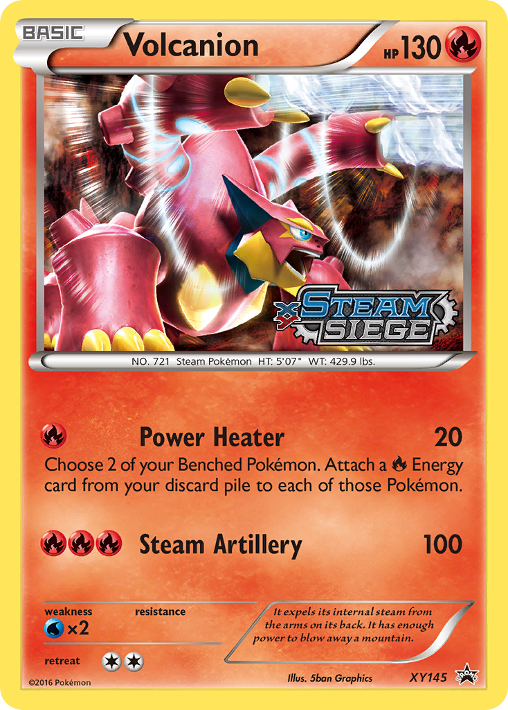 Volcanion (XY145) [XY: Black Star Promos] | Enigma On Main