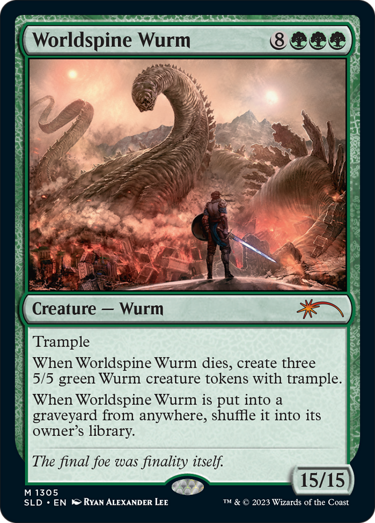 Worldspine Wurm [Secret Lair Drop Series] | Enigma On Main