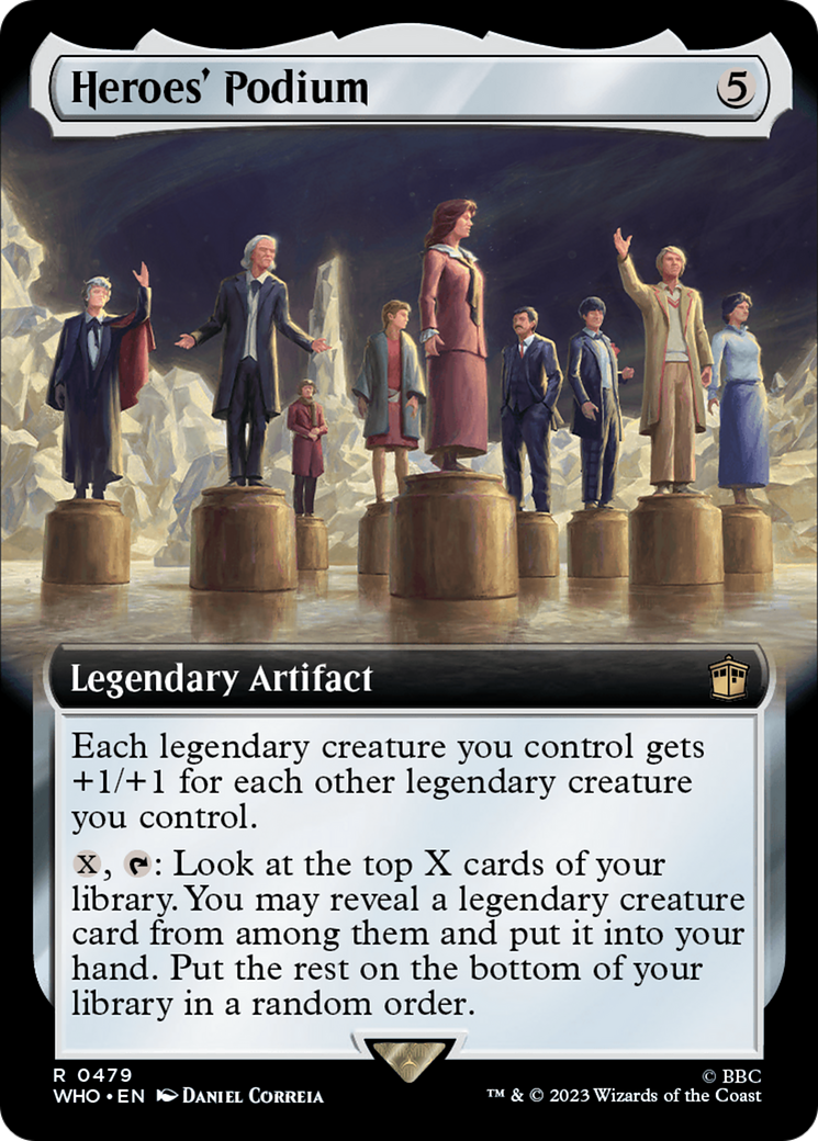 Heroes' Podium (Extended Art) [Doctor Who] | Enigma On Main