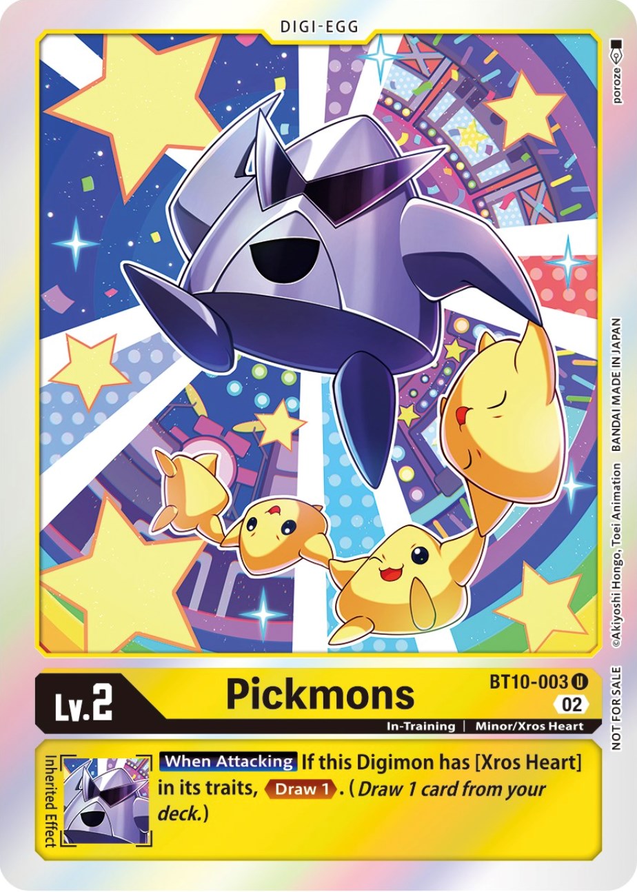 Pickmons [BT10-003] (Official Tournament Pack Vol.8) [Xros Encounter Promos] | Enigma On Main