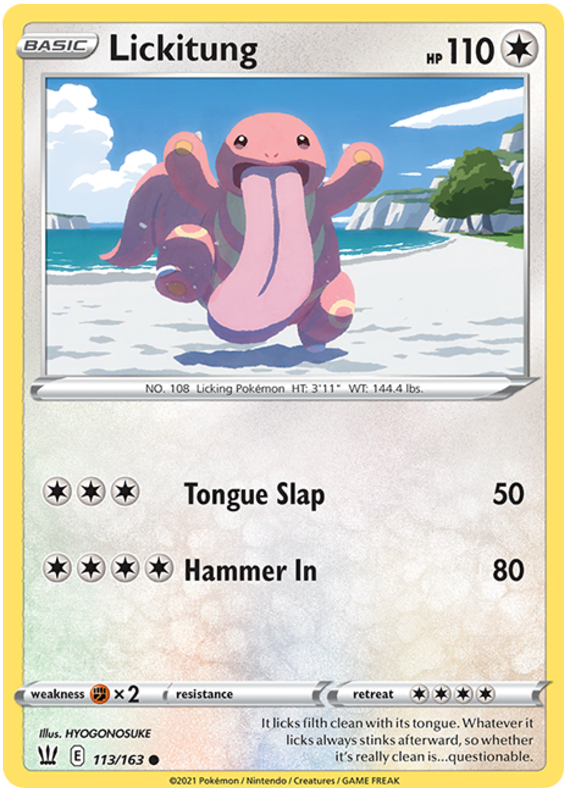 Lickitung (113/163) [Sword & Shield: Battle Styles] | Enigma On Main