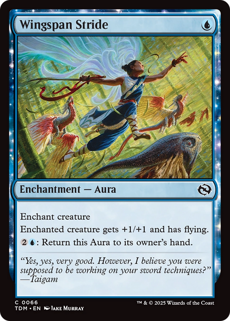 Wingspan Stride [Tarkir: Dragonstorm] | Enigma On Main