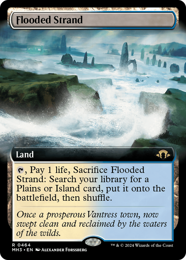 Flooded Strand (Extended Art) [Modern Horizons 3] | Enigma On Main