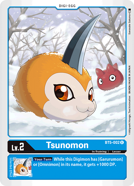 Tsunomon [BT5-002] [Battle of Omni] | Enigma On Main