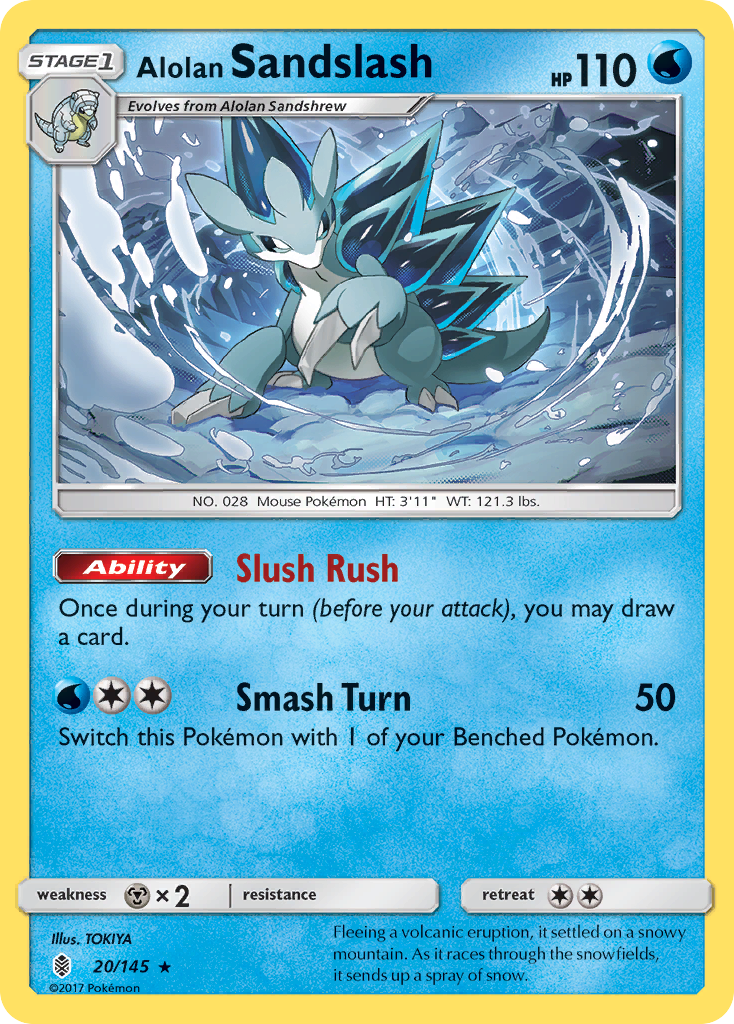 Alolan Sandslash (20/145) [Sun & Moon: Guardians Rising] | Enigma On Main