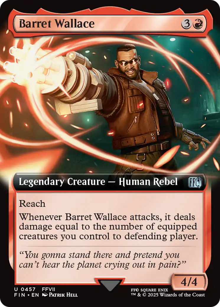 Barret Wallace (Extended Art) [FINAL FANTASY] | Enigma On Main