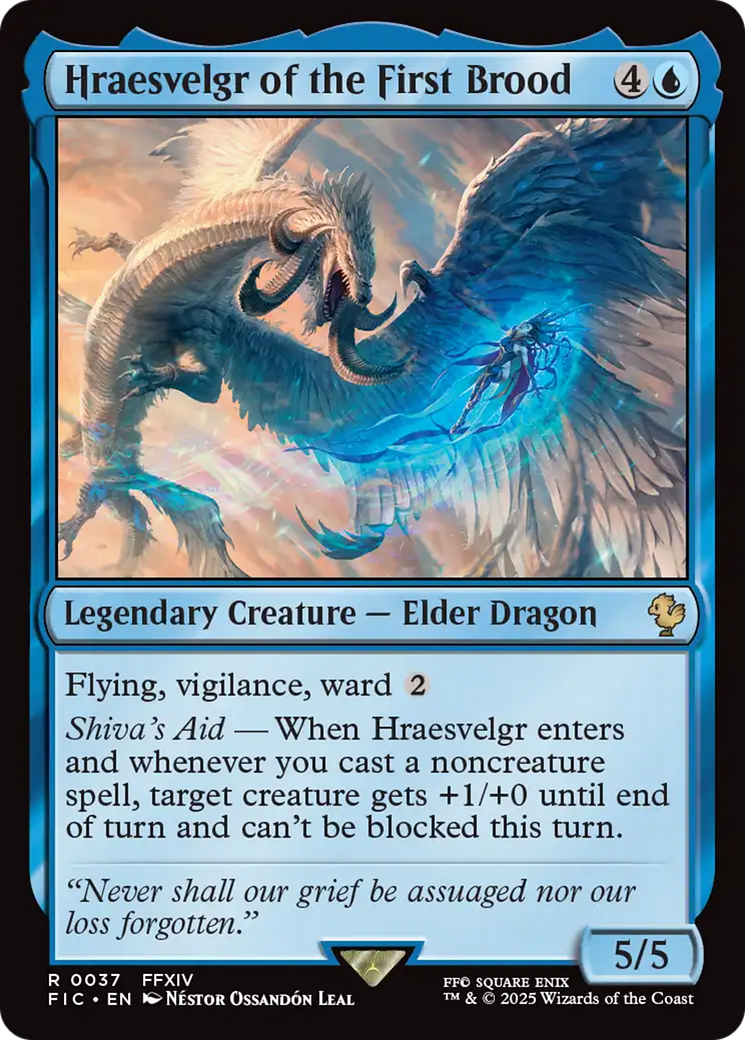 Hraesvelgr of the First Brood [FINAL FANTASY Commander] | Enigma On Main