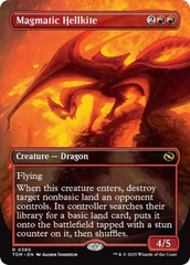 Magmatic Hellkite (Borderless) [Tarkir: Dragonstorm] | Enigma On Main