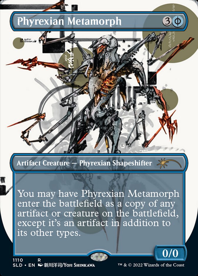 Phyrexian Metamorph (Borderless) [Secret Lair Drop Series] | Enigma On Main