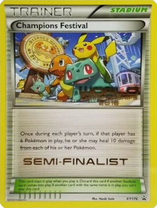 Champions Festival (XY176) (2016 Semi-Finalist) [XY: Black Star Promos] | Enigma On Main