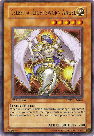 Celestia, Lightsworn Angel [LODT-EN024] Ultra Rare | Enigma On Main