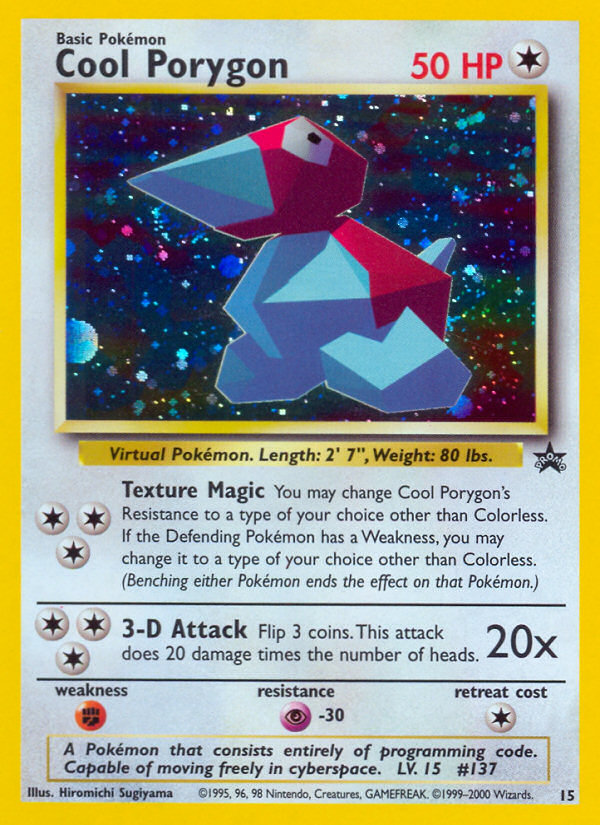 Cool Porygon (15) [Wizards of the Coast: Black Star Promos] | Enigma On Main