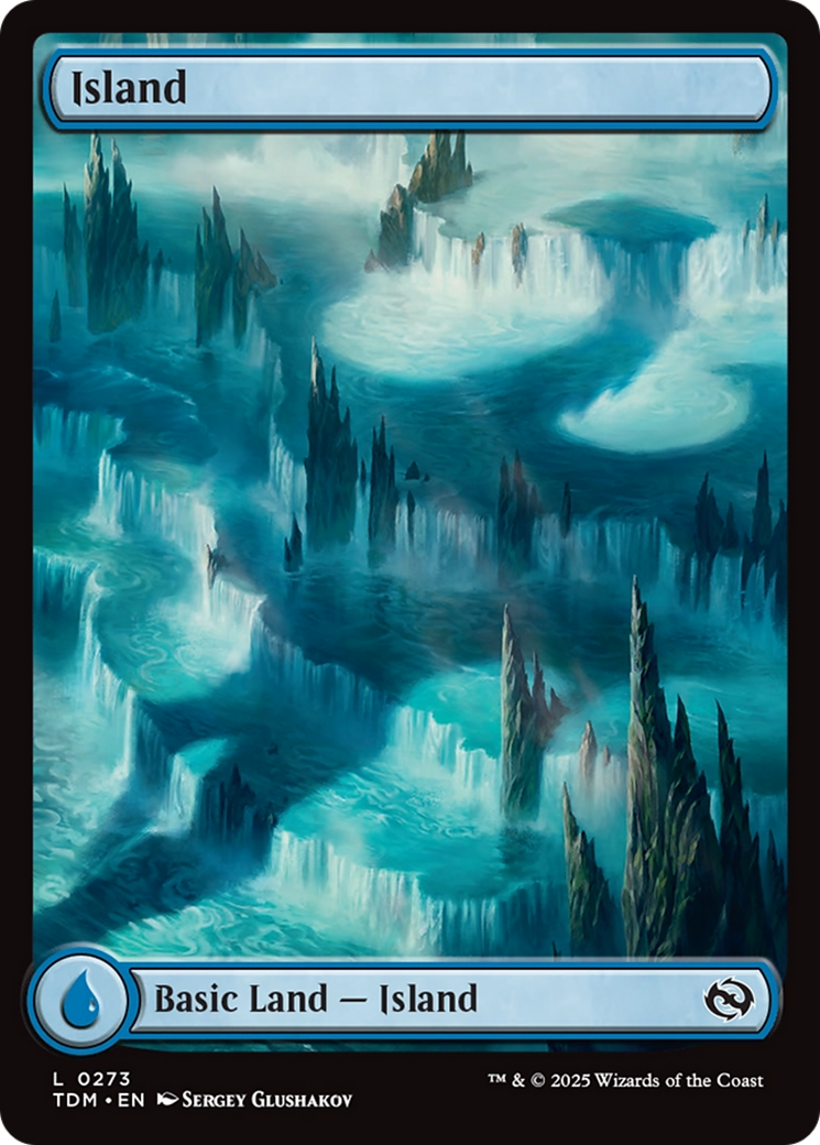 Island (0273) [Tarkir: Dragonstorm] | Enigma On Main