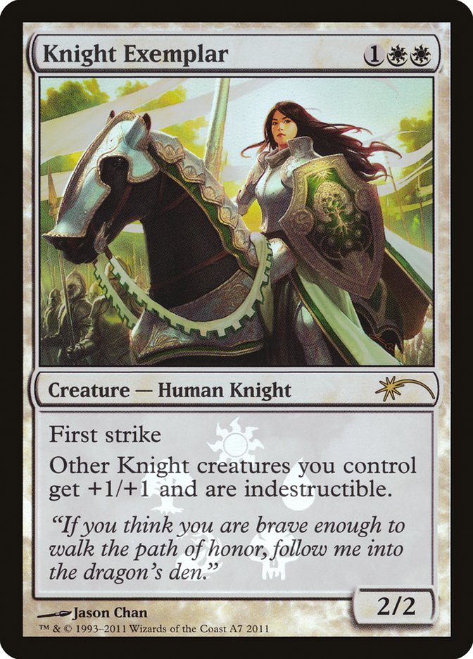 Knight Exemplar [Resale Promos] | Enigma On Main