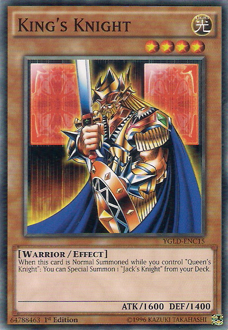 King's Knight [YGLD-ENC15] Common | Enigma On Main
