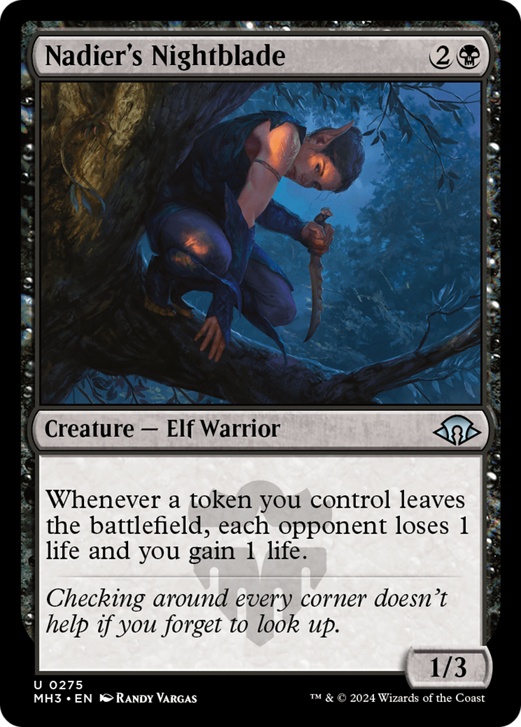 Nadier's Nightblade [Modern Horizons 3] | Enigma On Main