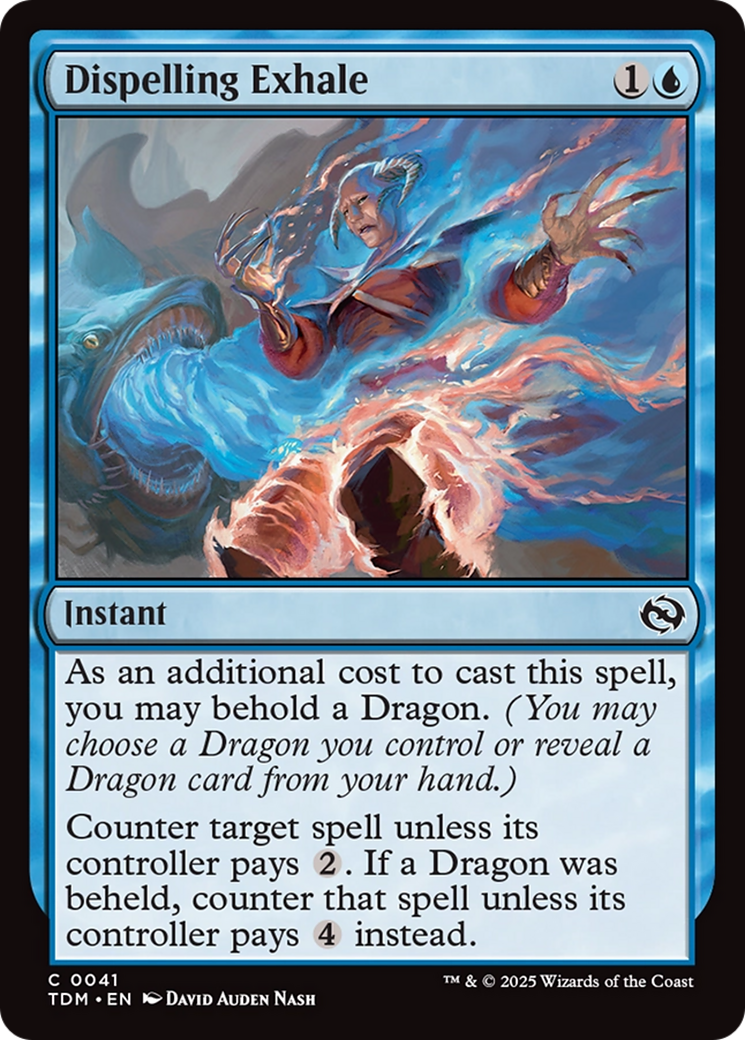 Dispelling Exhale [Tarkir: Dragonstorm] | Enigma On Main