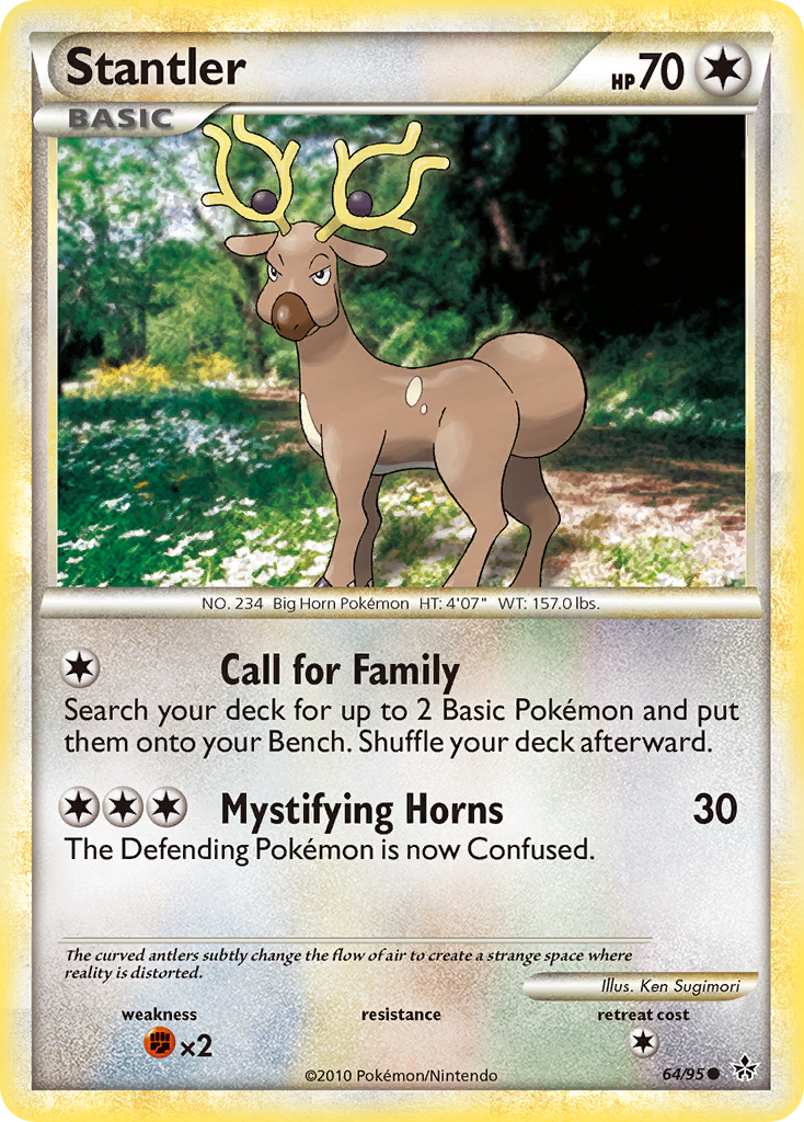 Stantler (64/95) [HeartGold & SoulSilver: Unleashed] | Enigma On Main