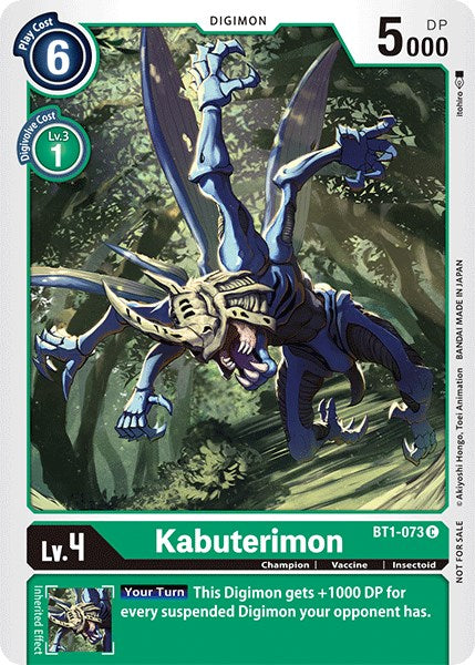 Kabuterimon [BT1-073] (Official Tournament Pack Vol.3) [Release Special Booster Promos] | Enigma On Main