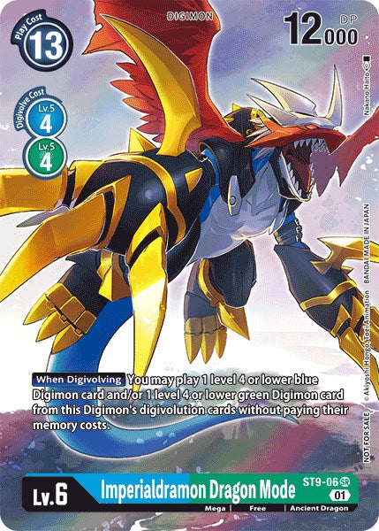 Imperialdramon Dragon Mode [ST9-06] (Alternative Art - Box Topper) [Digital Hazard] | Enigma On Main