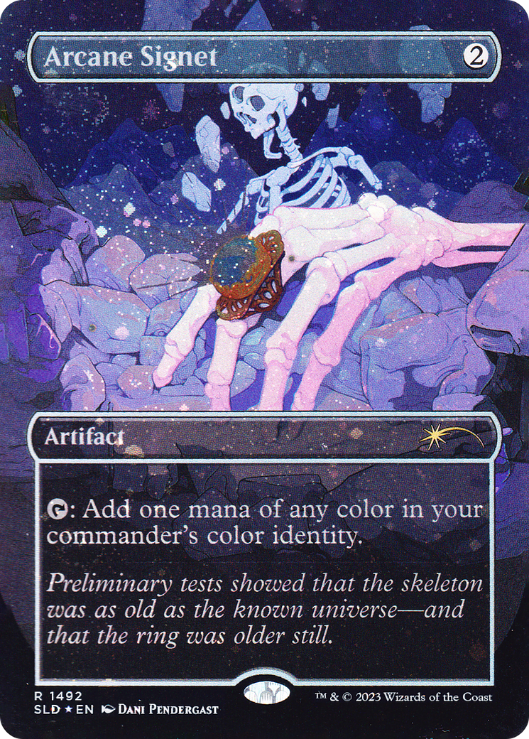 Arcane Signet (1492) (Galaxy Foil) [Secret Lair Drop Series] | Enigma On Main