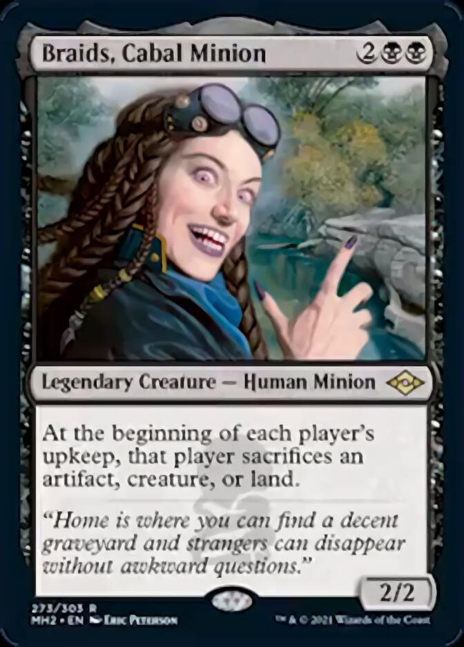 Braids, Cabal Minion (Foil Etched) [Modern Horizons 2] | Enigma On Main