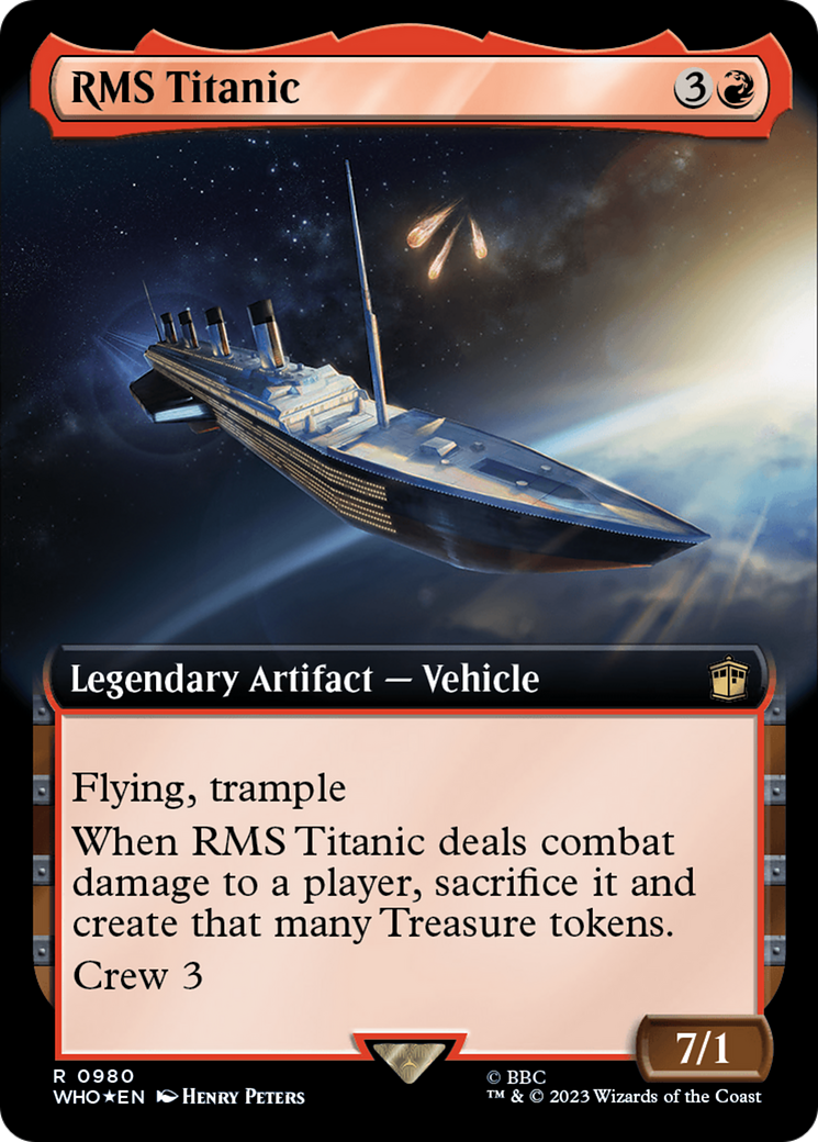 RMS Titanic (Extended Art) (Surge Foil) [Doctor Who] | Enigma On Main